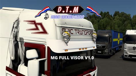Ets Mg Full Visor V Scania Rjl Simic Transport D T M Youtube