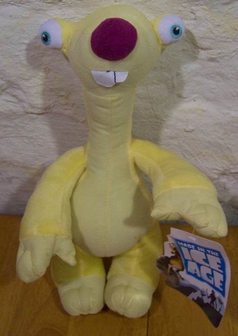 Ice Age Continental Drift Sid The Sloth 14 Plush Stuffed Animal Toy New