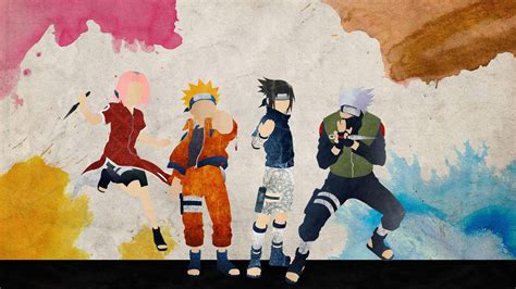 Download Naruto Team 7 Poster Digital Art Wallpaper