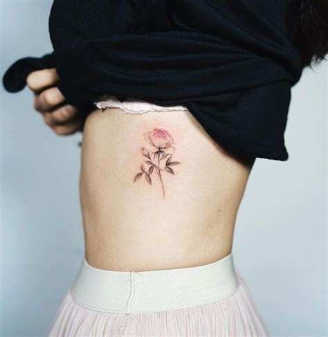 Rose Rib Cage Tattoo 🌹 Cage Tattoos Mini Tattoos Small Tattoos Artsy