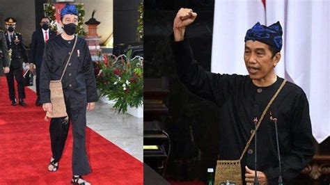 Pakai Baju Suku Badui Di Sidang Mpr Presiden Jokowi Bakal Pakai Adat