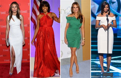 Michelle Obama Vs Melania Trump Who S The First Lady Of Fashion
