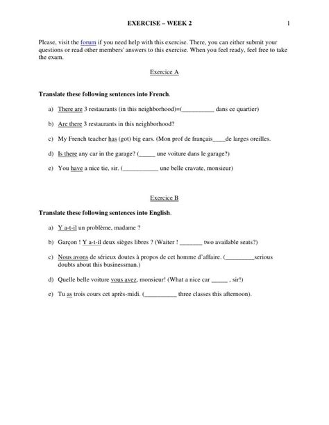 Worksheets In French For Beginners Breadandhearth
