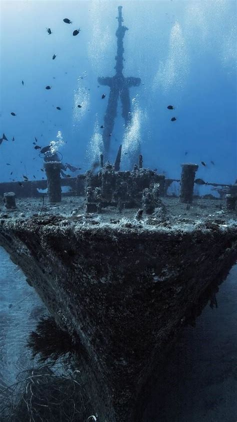 Underwater Shipwreck Backiee