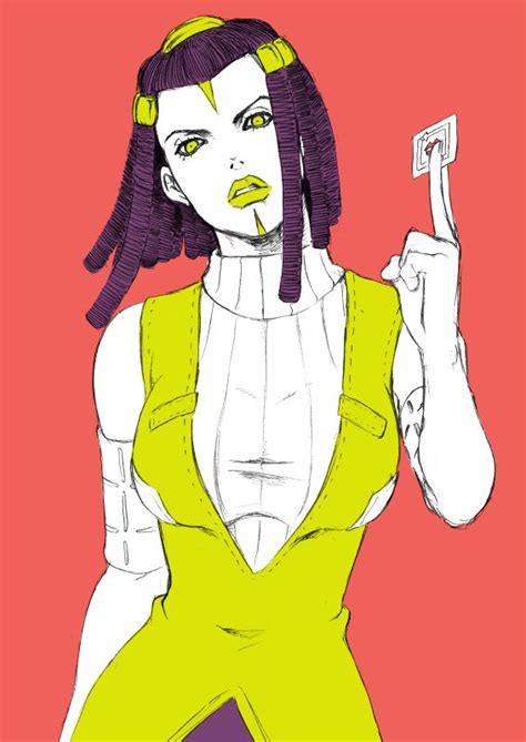 Rough Drawing Hermes Costello Pixiv 蝶ノ凛 Stone Ocean In 2019