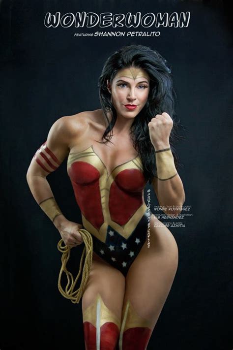 EXCLUSIVE Professional Fitness Models Transform Into Some Truly Heroic