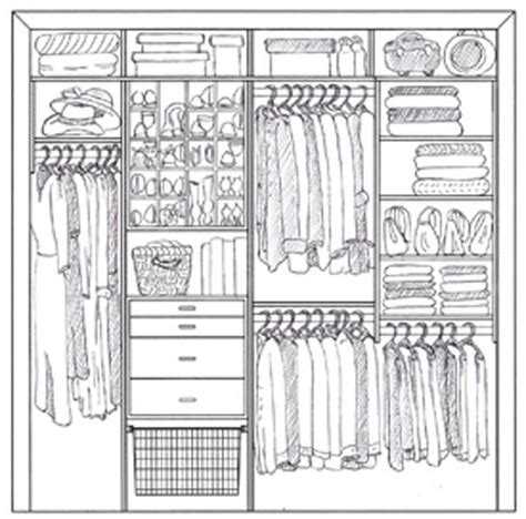 Closet Design Drawing Images To Meet The Needs Of Its Occupant Or