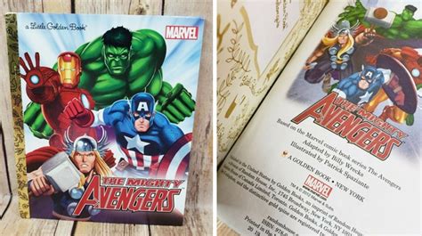 Little Golden Book Avengers 298 Free Stuff Finder