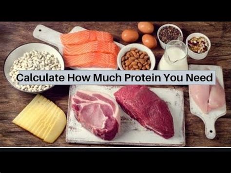 How To Calculate Daily Protein Muscle Growth Youtube