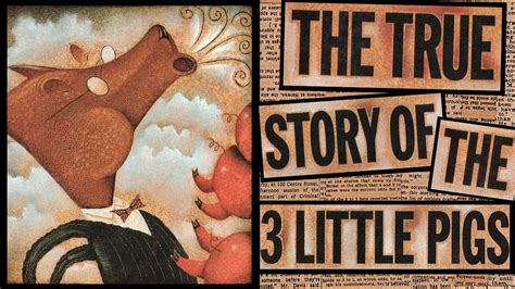 🐺 The True Story Of The Three Little Pigs 🐷 Kids Book Short Funny Read