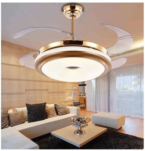 When lights are attached to fan it can give a very bright look to the entire room plus there is no requirement of switching another light in that room. Ceiling Fans LED stealth light fashion fan shrinkable ...