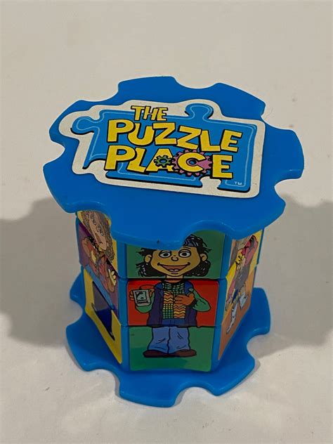 Vintage Russ Berrie The Puzzle Place Pbs Kids Twist Puzzle Promotional