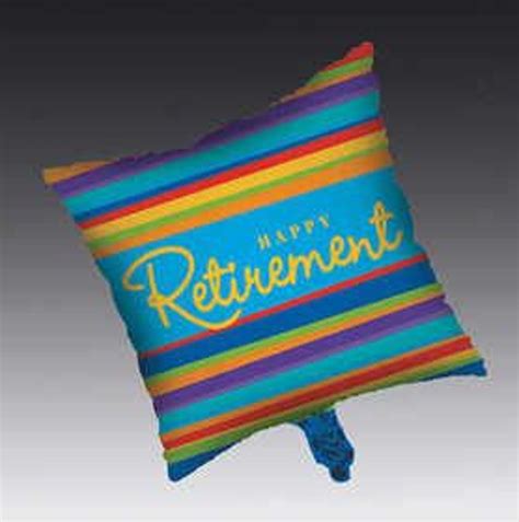 Happy Retirement Balloon 18 Square Balloon Retirement Etsy