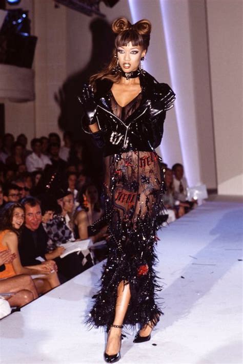 Tyra Banks Most Memorable Runway Moments High Fashion Runway