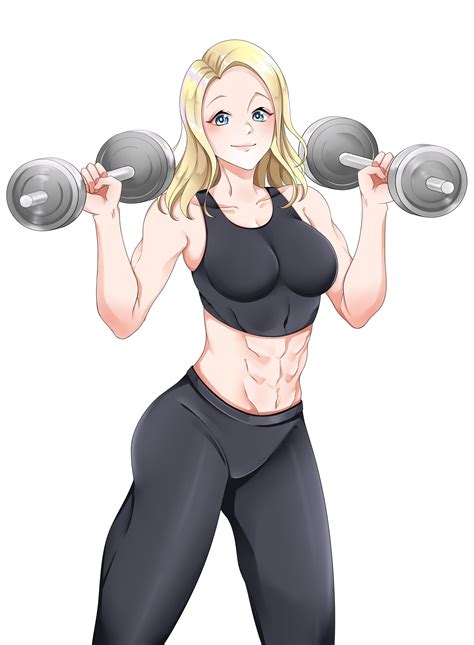 Artstation Gym Girl
