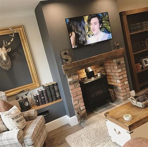 Check spelling or type a new query. Stag head in frame | Modern farmhouse living room decor ...