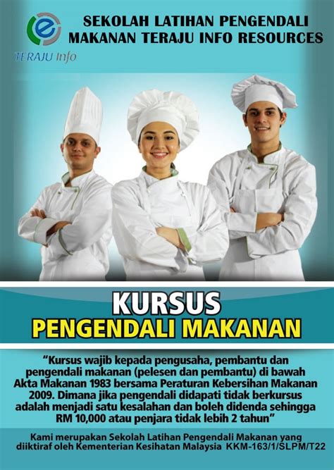 Setiap peserta yang menghadiri kursus pengendalian makanan bersama al barakah training solution layak untuk memiliki ebook panduan 2021 amalan keselamatan makanan. Kursus Pengendalian Makanan: Jadual & Pendaftaran Kursus