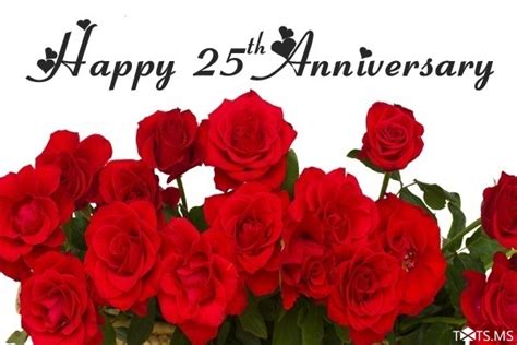 25th Wedding Anniversary Wishes Messages Quotes Images Pictures