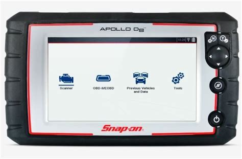Snap On Launches New Apollo D8 Diagnostic Scan Tool Garage Wire