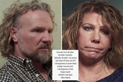 Sister Wives Meri Brown Says She ‘tries To Do Better But ‘blows It 10 Times Out Of 12 As