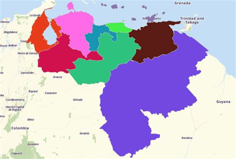 Visualize South America Map With Maplines Territory Mapping Software