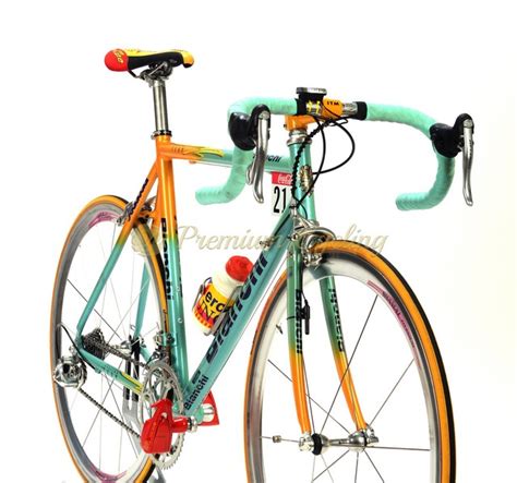 Solo e abbandonato da tutti non trovò più la forza di lottare per la vita. BIANCHI Mercatone Uno "Pantani 1998" - SOLD - Premium ...