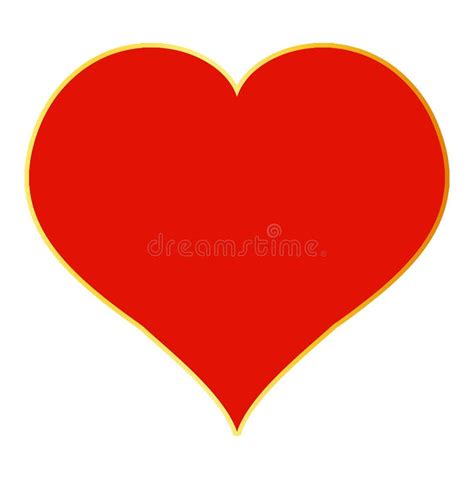 Red Clipart Heart Vector Stock Vector Illustration Of Clipart
