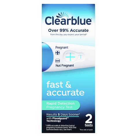 Clearblue Rapid Detection Pregnancy Test Walgreens