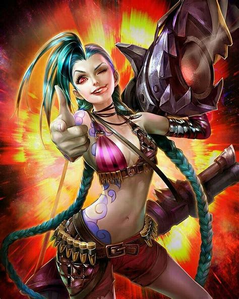 Pin By Charles Schultz On Jinx League Of Legends Jinx League Of Legends League Of Legends Rp