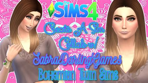 The Sims 4 Cas Collab W Sabradarlinggames And Jessamica92 Twin Sims