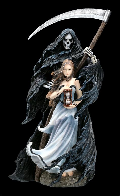 Artwork Home Sculptures Anne Stokes Summon The Reaper Statue 11 In