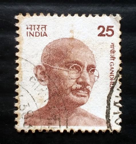 India Postage 1979 Mahatma Gandhi Definitive 25p Stamp Ius1 Stampwala