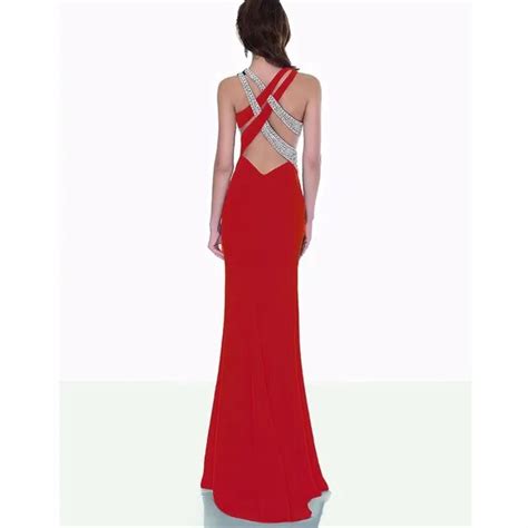 Comeondear Womens Maxi Dresses Sex Elegant Party Spaghetti Strap Backless Sexy Dress Vk1013