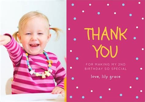 Card stock, stationery, & folded cards: 10+ Birthday Thank-You Cards - Design, Templates | Free & Premium Templates