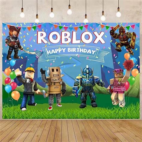 Roblox Backdrop Banner Happy Birthday Roblox Photo Background Props