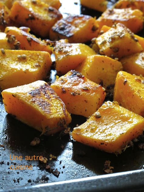 Courges muscade ou butternut rôtis au four recettesdechef