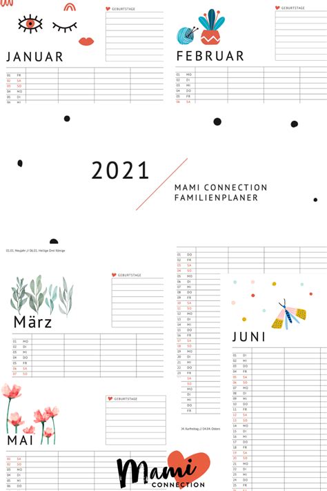 Du Brauchst Noch Einen Kalender Bzw Familienplaner Für 2021 Dann Lad