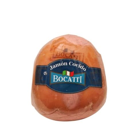 Jamon Cocido Natural Bocatti X Horma Precio X Kg Maricre