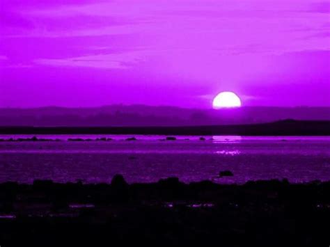 Purple Sunset Sunsets Pinterest Purple Sunset