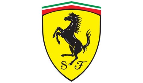 Purebred andalusian horse rear on meadow with dramatic overcast. ¿Por qué el logo de Ferrari es un caballo?