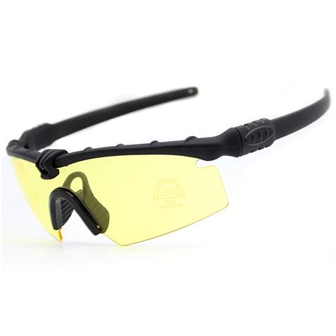3 Lens Camouflage Cycling Shooting Glasses Uv400 Military Sunglasses