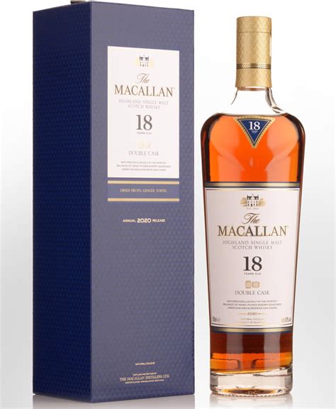macallan double cask 18 year old single malt scotch whisky 700ml