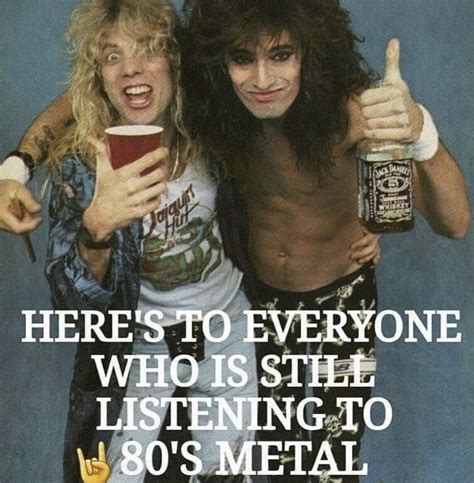 these 80s memes will make you want to start a hair metal band best birthday ever memes