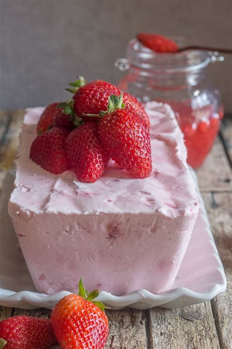 Creamy Strawberry Semifreddo Recipe An Italian In My Kitchen
