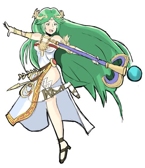 Lady Palutena By Alsanya On Deviantart