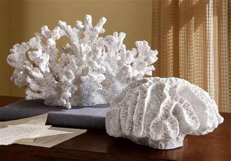 Coral home decor, indore, india. Ocean Coastal Beach Coral Sculpture - Tropical ...