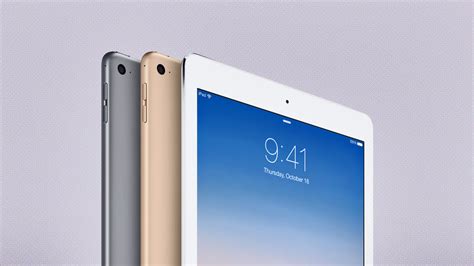 Apples New Ipads Thinner Faster And Now Available In Gold