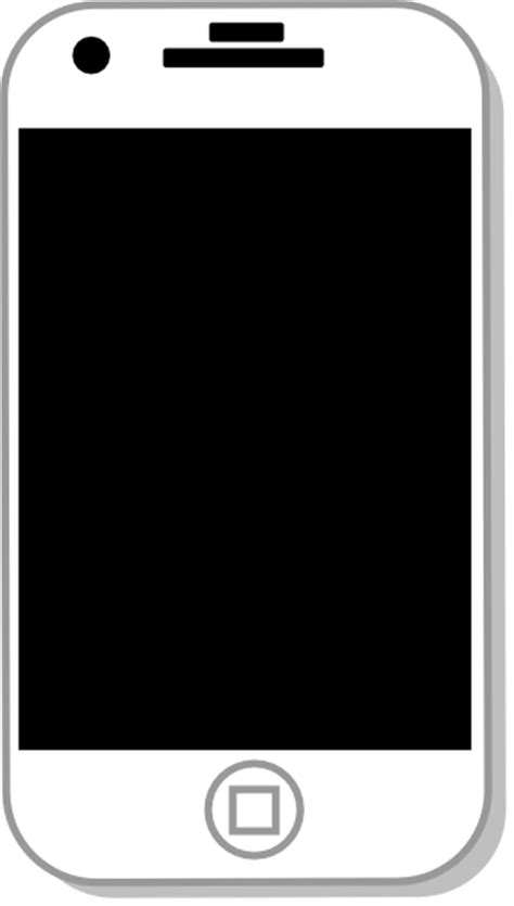 White Iphone Clip Art At Vector Clip Art Online Royalty