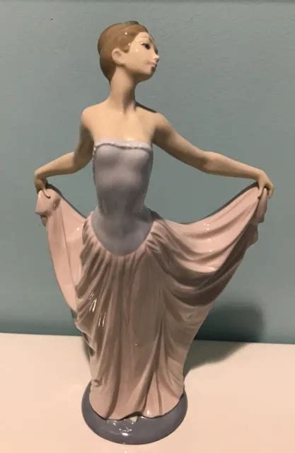Vintage Lladro Porcelain Dancer Figurine 5050 Ballet Ballerina Large 12