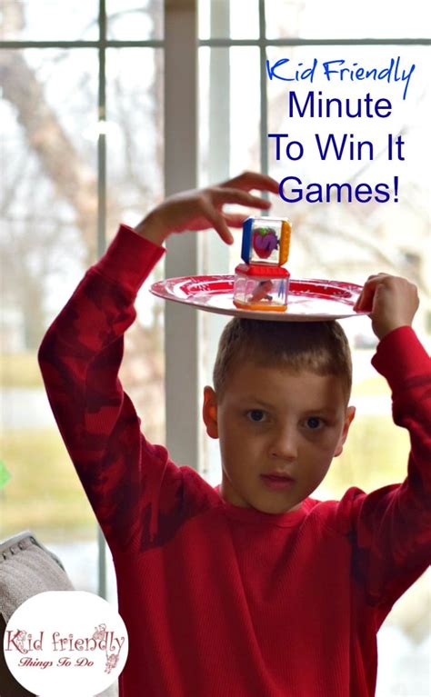 More Awesome Kid Friendly Minute To Win It Party Games